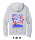 Fourth of July | Grey Pullover Hoodie | Adult (PRE-ORDER)